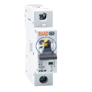 کلید مینیاتوری رعد تک پل 50 آمپر RB/M-1P-C50-6KA